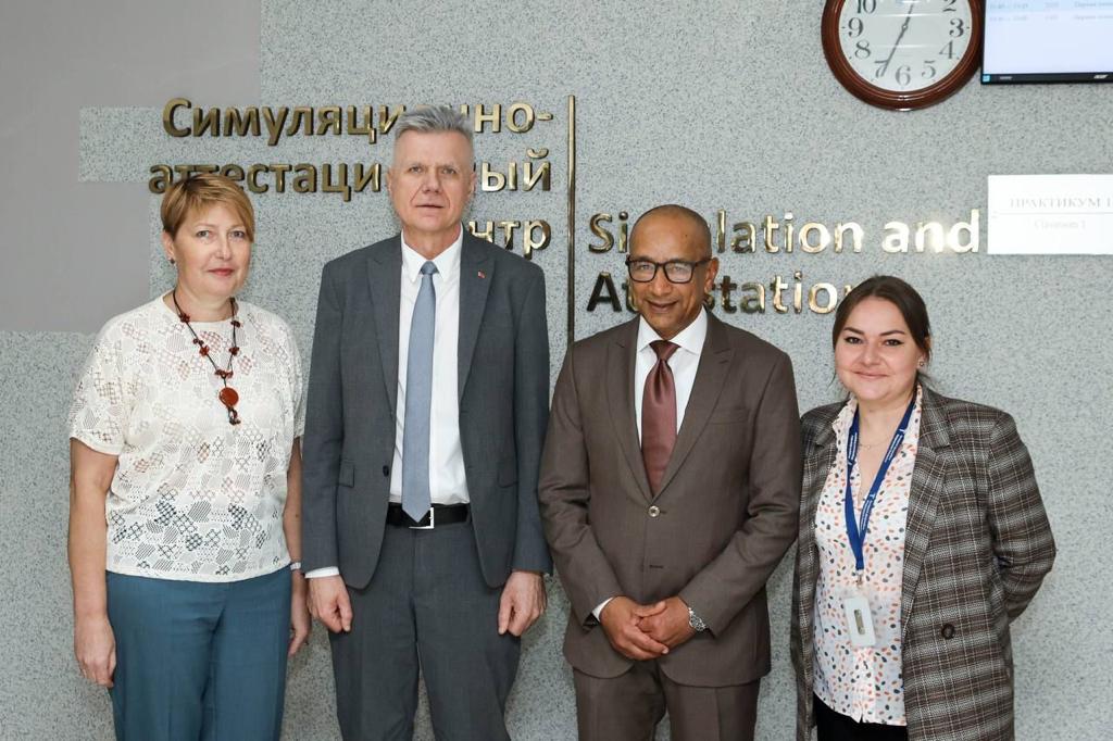 Our Director Dr.Yulia met with the Ambassador of the United Arab Emirates